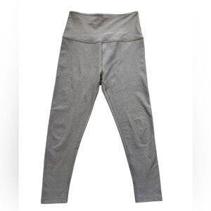 Beyond Yoga  High Waisted Capri Legging Size Medium Taupe Athleisure Yoga Gym